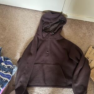 Outdoor Voices Brown Hooded Jacket